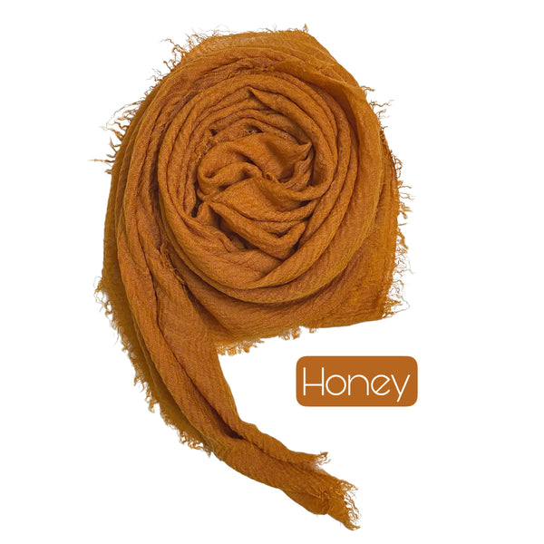 Crimp Hijabs – Honey