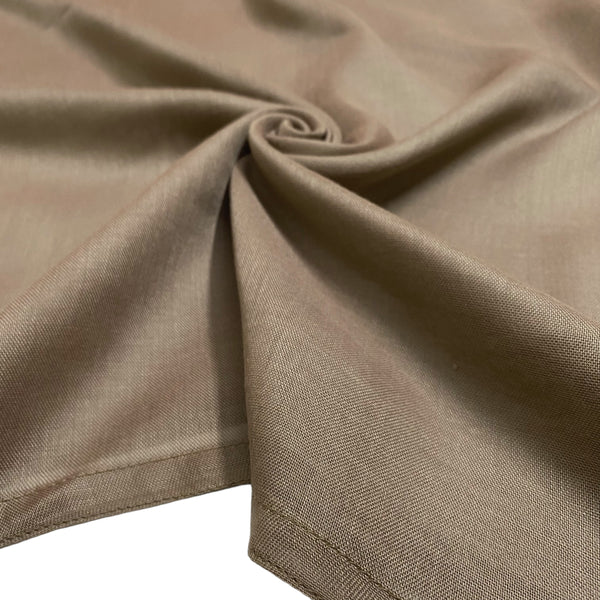 Double Stitch Plain Hijab - Tortilla