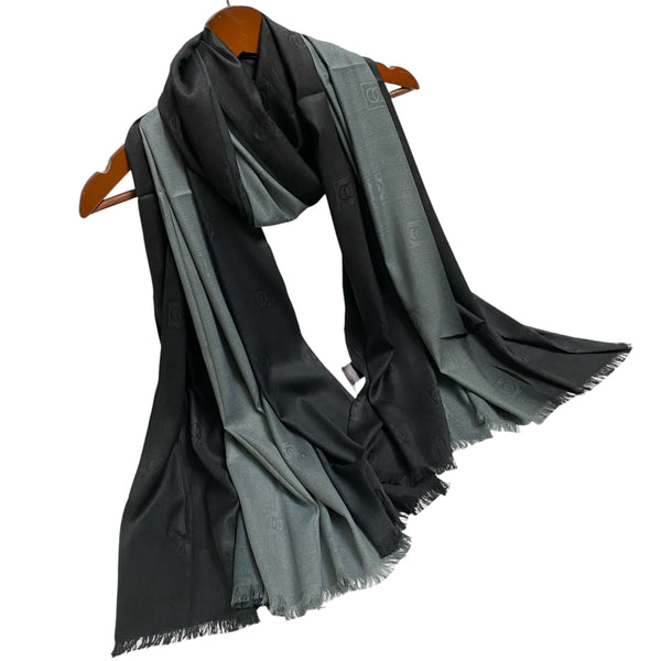 Gradient Hijabs - Black & Grey