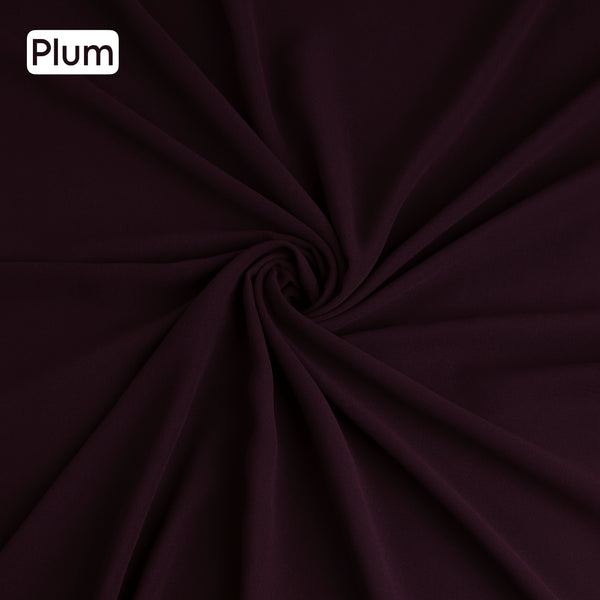 Georgette – Plum