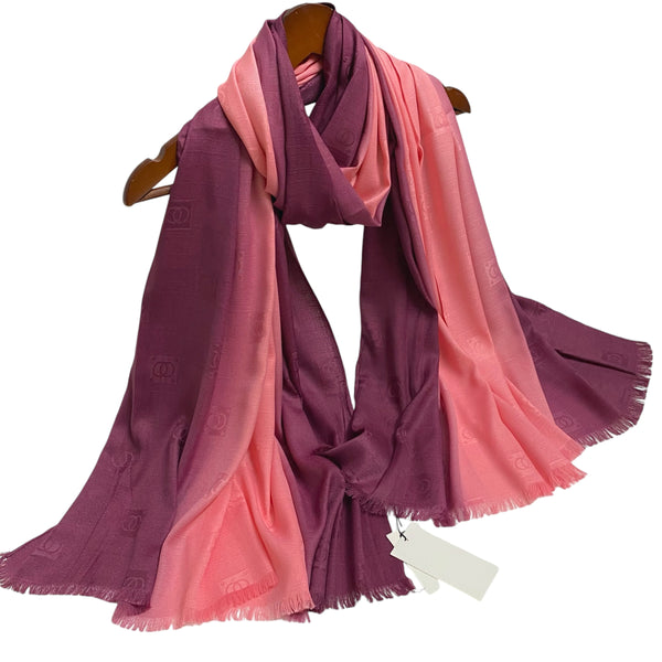 Gradient Hijabs - Peachy Pink & Plum