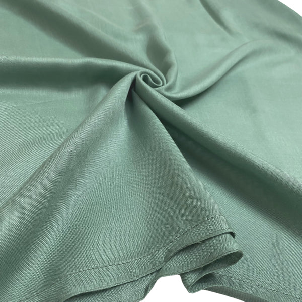 Double Stitch Plain Hijab - Sage green