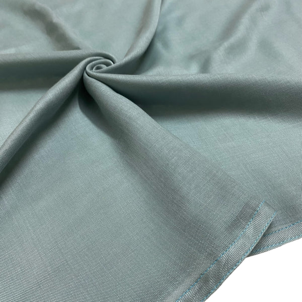 Double Stitch Plain Hijab - Sea green