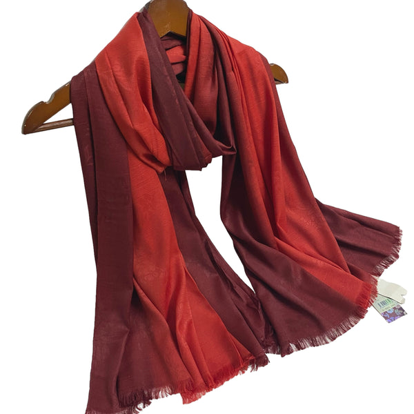 Gradient Hijabs - Red & Maroon