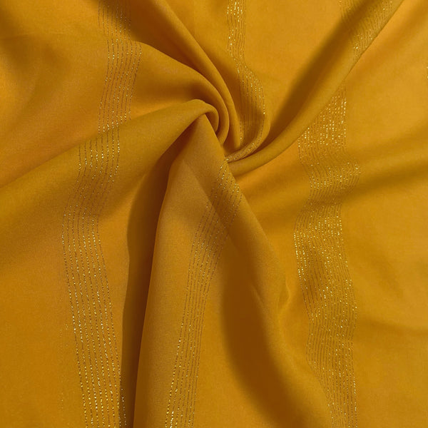 Brocade Hijabs - Mustard