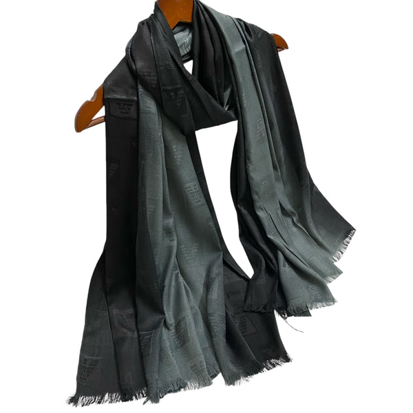 Gradient Hijabs - Black & Grey