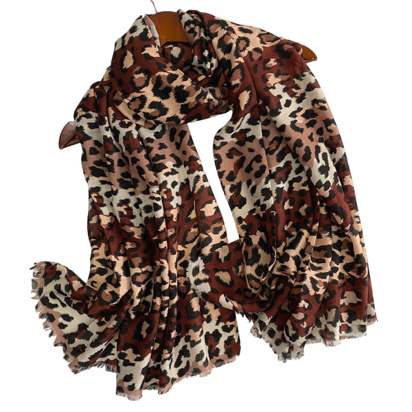 Autumn Prints-Dark Brown