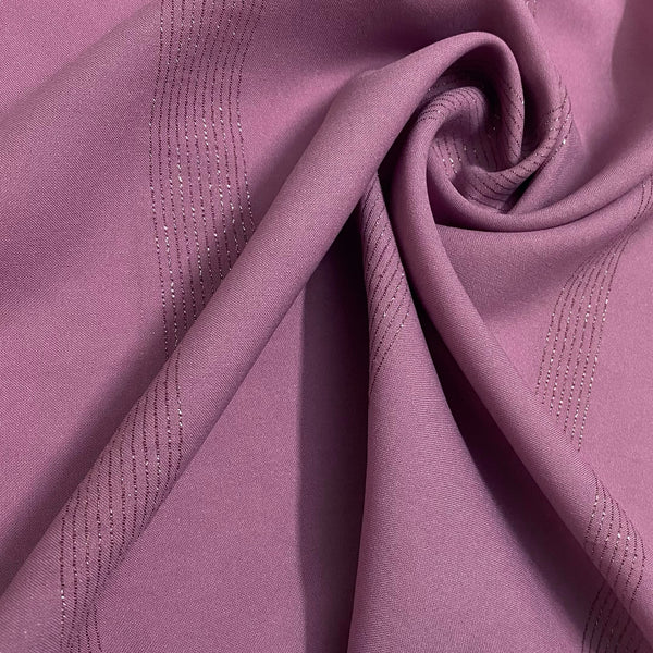 Brocade Hijabs - Pearly Purple