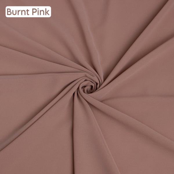 Georgette – Burnt Pink