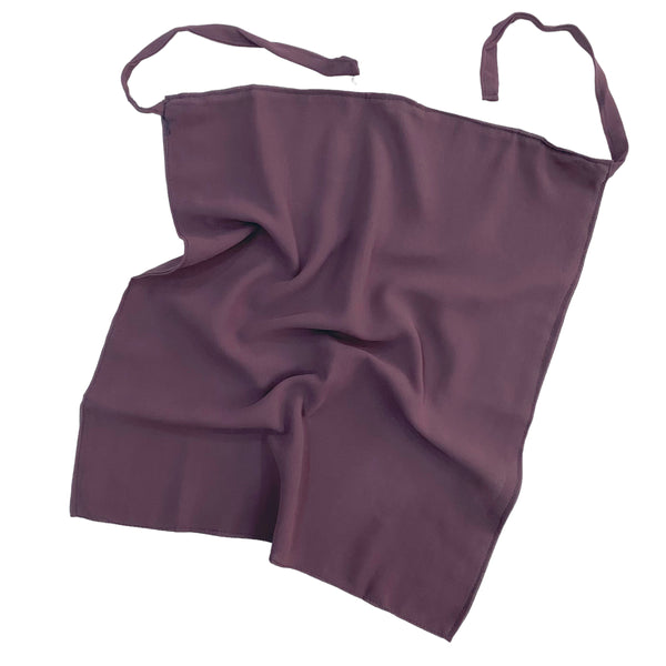 Tie-back Niqab - Deep Mauve