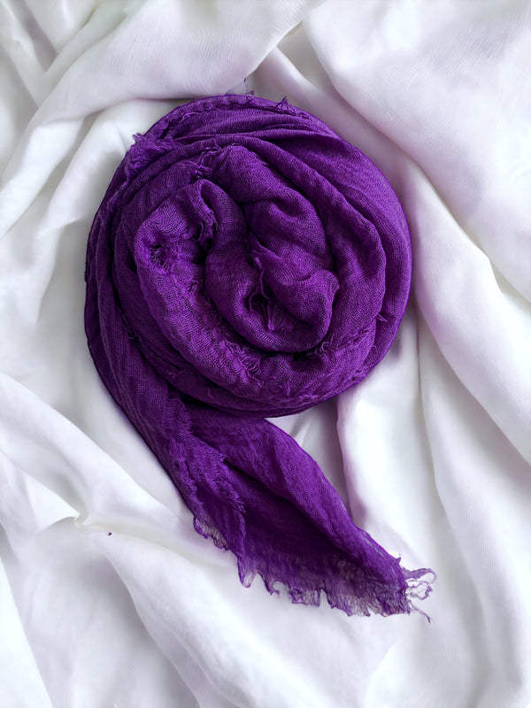 Crimp Hijabs – Royal Purple